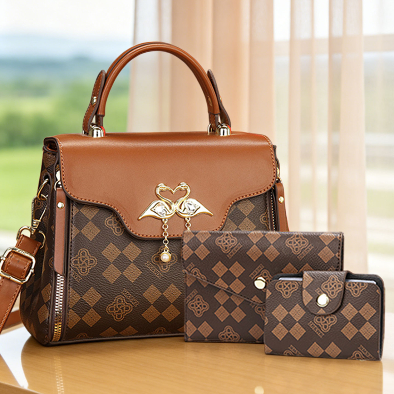 Luxury Bags Women - Ensemble de 3 sacs pour femme,