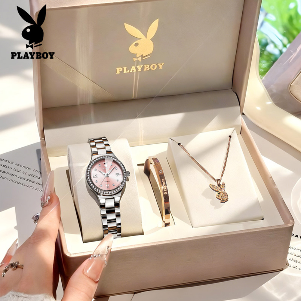 Luxury Bags Brands List - PLAYBOY 3129 Montre authentique de marque