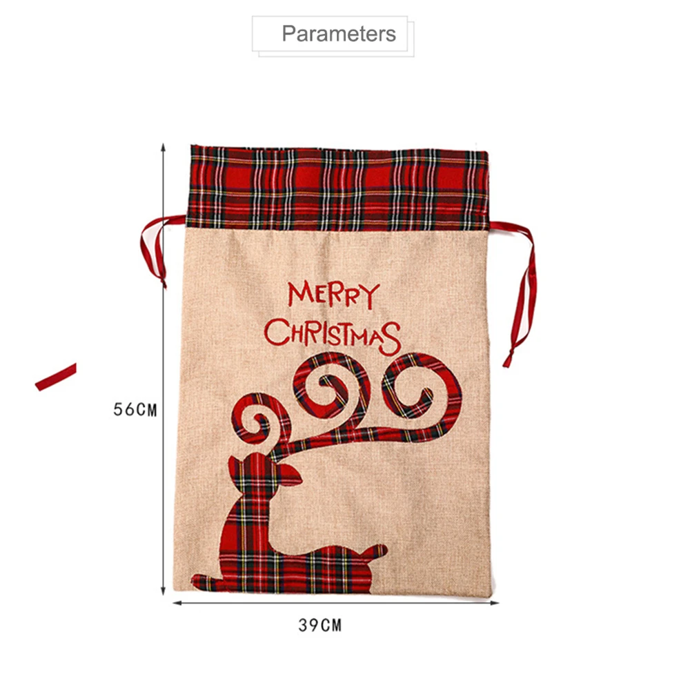 Grand sac cadeau de noël à cor - Luxury Xmas Bags avis et prix