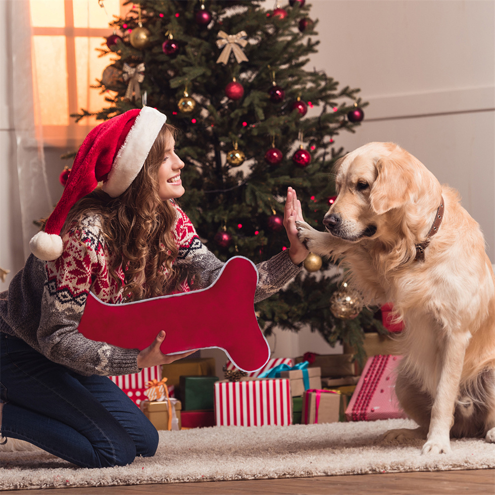Bas de Noël en velours en form - Luxury Xmas Bags avis et prix