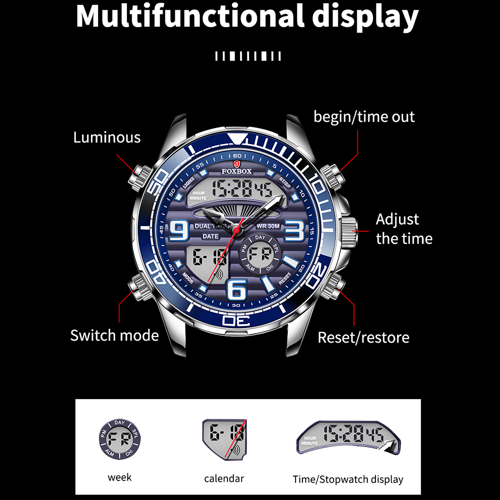 Montre numérique pour homme LI - Luxury Bags Brands List avis et prix