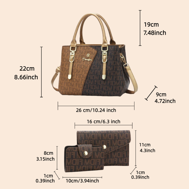 Ensemble de 3 sacs pour femmes - Luxury Bags Women avis et prix
