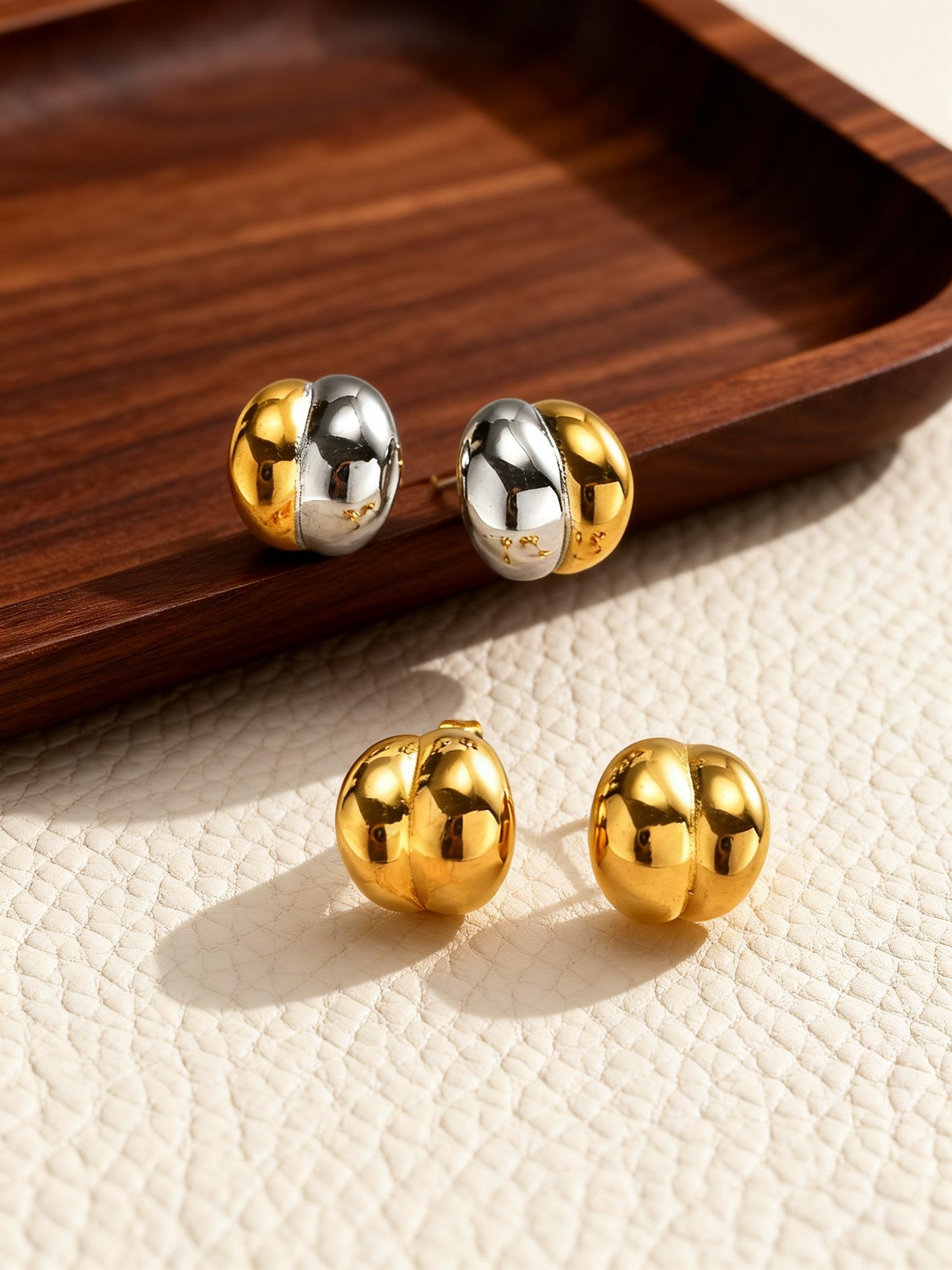 Boucles d'oreilles clous goutt - Luxury Bags Dropshipping avis et prix
