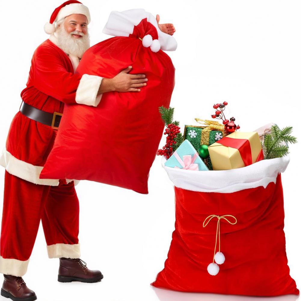 Sacs cadeaux de Noël en velour - Luxury Xmas Bags avis et prix